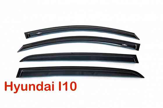 Ветровики Hyundai i10 grand (5dr)/xcent(4dr) 2013 current frt ТОП цена Запорожье
