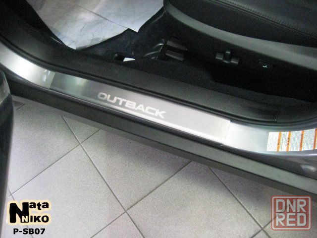 Накладки на пороги Subaru Forester Impreza Legacy Outback XV Запорожье - изображение 6