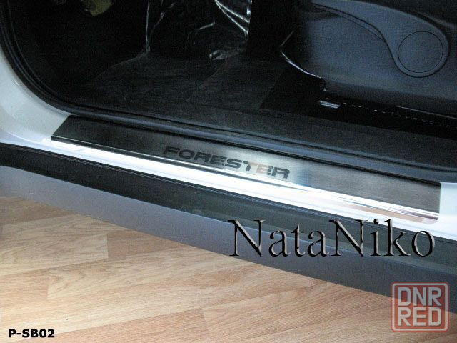 Накладки на пороги Subaru Forester Impreza Legacy Outback XV Запорожье - изображение 2