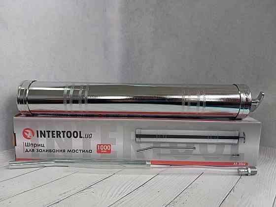 Шприц для заливки масла 1000 мл INTERTOOL AT-3066 Запорожье