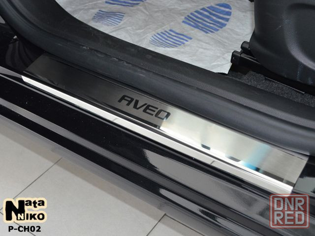 Накладки на пороги Chevrolet Aveo Camaro Captiva Cruze Epica Evanda Запорожье - изображение 1