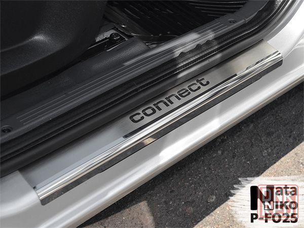 Накладки на пороги Ford Focus Fusion Ka Mondeo RANGER Transit Connect Запорожье - изображение 2