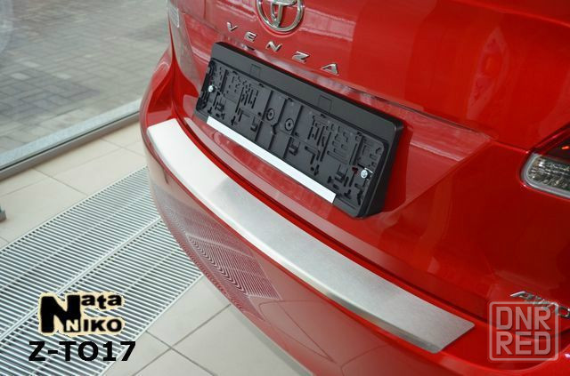 Накладки на пороги Toyota RAV-4 Tundra Verso Yaris Sequoia PROACE C-HR Запорожье - изображение 4