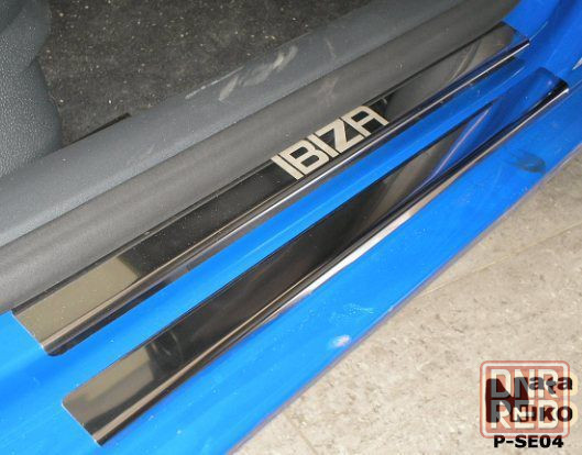 Накладки на пороги Seat ARONA ATECA Alhambra Ibiza Leon Cordoba EXEO Запорожье - изображение 2