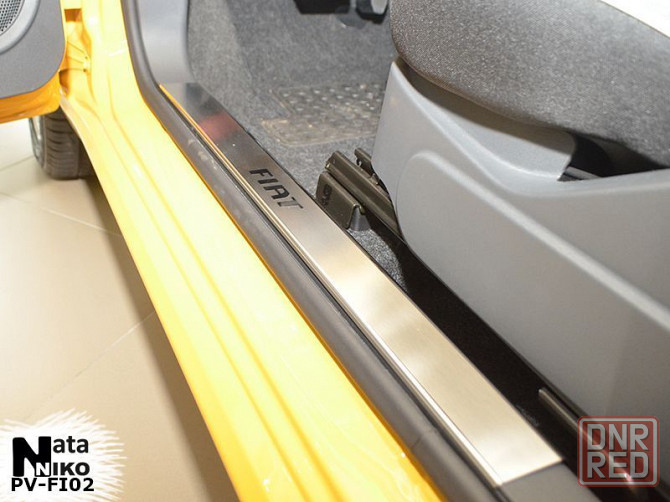 Накладки на пороги Fiat Bravo Doblo CROMA Ducato Fiorino Qubo Freemont Запорожье - изображение 2