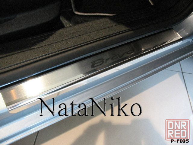 Накладки на пороги Fiat Bravo Doblo CROMA Ducato Fiorino Qubo Freemont Запорожье - изображение 5