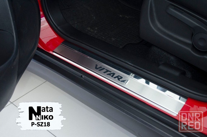 Накладки на пороги Suzuki Grand Vitara ALTO Jimny Liana Swift Vitara Запорожье - изображение 5