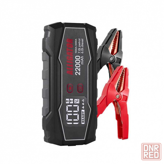 Пуско-зарядное устройство бустер  Alligator 1000A/2000A 22000mAh Запорожье - изображение 3