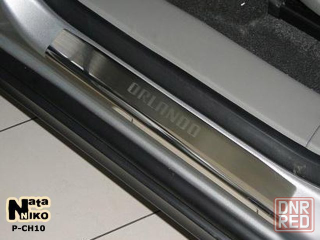 Накладки на пороги Chevrolet Lacetti Malibu Orlando REZZO Niva Tacuma Запорожье - изображение 5
