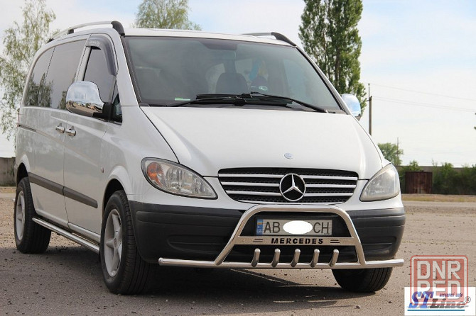 Кенгурятник"Рейлинги"Дуги" для Mercedes Vito 639 / Viano 2004-2015 Запорожье - изображение 4