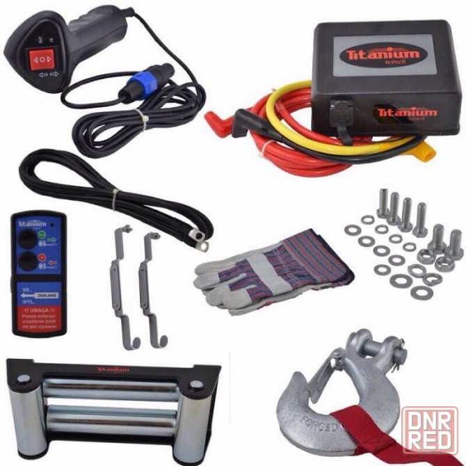Лебедки Titanium Winch 16800 lbs 12/24v Запорожье - изображение 3
