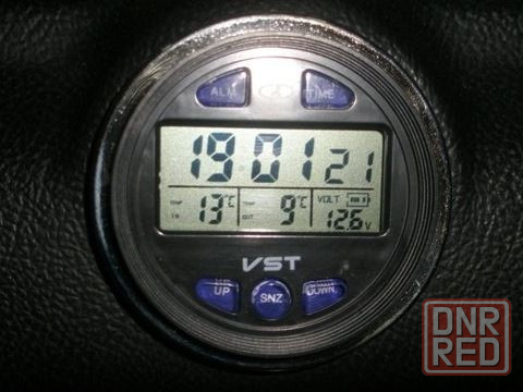 Электронные Часы-Термометр-Вольтметр VST 7042 V часы на ВАЗ 2106, 2107 Запорожье - изображение 2