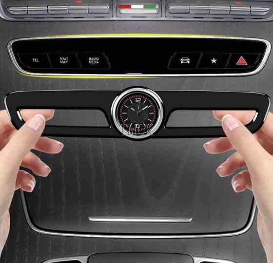 Часы на панель Mercedes W205 W213 X253 E C GLC тюнинг салон Запорожье