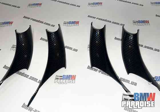КАРБОНОВЫЕ накладки на ручки двери (внутренние) BMW F32 F34 F30 F35 Запорожье