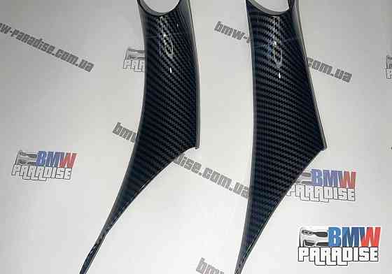 КАРБОНОВЫЕ накладки на ручки двери (внутренние) BMW F32 F34 F30 F35 Запорожье
