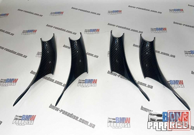 КАРБОНОВЫЕ накладки на ручки двери (внутренние) BMW F32 F34 F30 F35 Запорожье - изображение 3