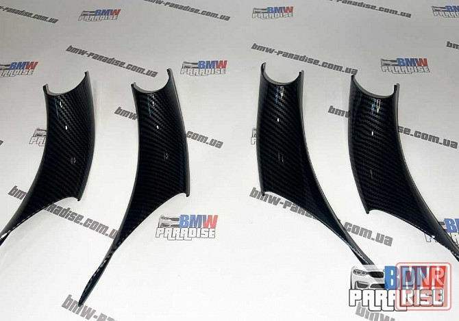 КАРБОНОВЫЕ накладки на ручки двери (внутренние) BMW F32 F34 F30 F35 Запорожье - изображение 2