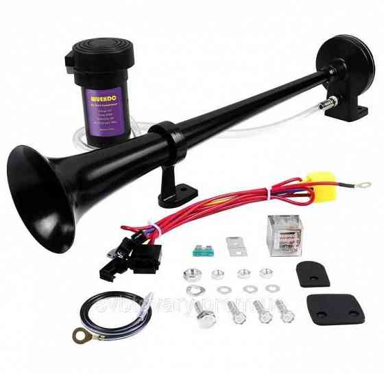 Сигнал воздушный "Air Horn TZ-318" 1 дудка низкий тон .Очень громкий . Запорожье