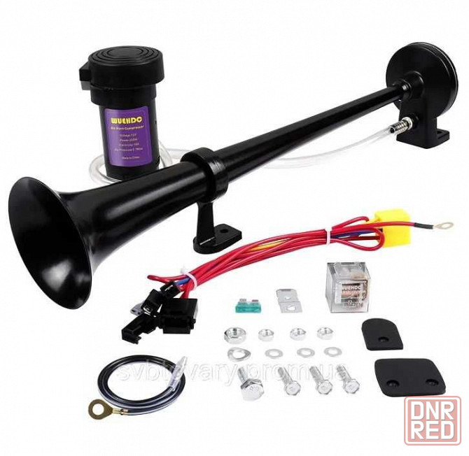Сигнал воздушный "Air Horn TZ-318" 1 дудка низкий тон .Очень громкий . Запорожье - изображение 1