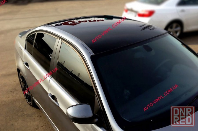 Плёнка под Панорама ультра глянец авто карбон алькантара обшивка тонер Запорожье - изображение 3