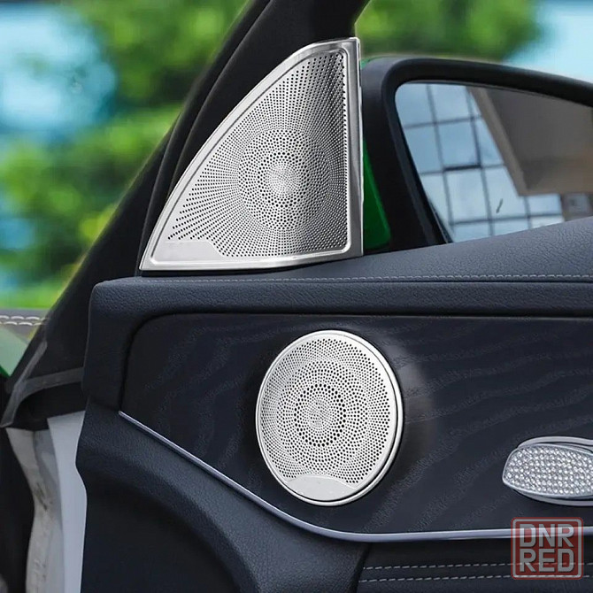 Металлические накладки на сетки динамиков Burmester C-Class W205 Запорожье - изображение 8