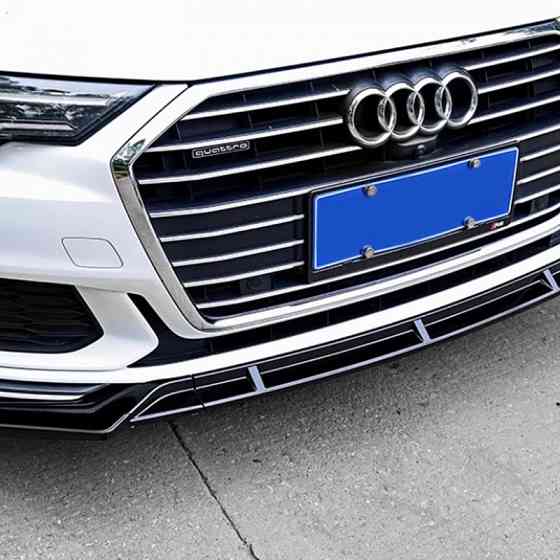 Сплиттер губа бампера Audi A6 C8 накладка переднего бампера Ауди А6 С8 Запорожье