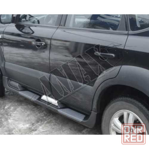 Пороги боковые, Hyundai Tucson 2004-2010 Накладки переднего и заднего Запорожье - изображение 4