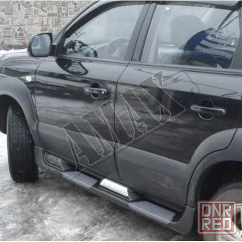 Пороги боковые, Hyundai Tucson 2004-2010 Накладки переднего и заднего Запорожье - изображение 2