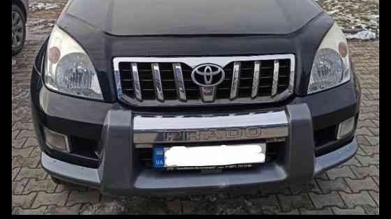 Накладка переднего бампера (губа-бампер) Toyota Land Cruiser Prado 120 Запорожье