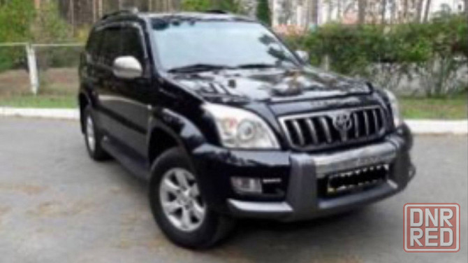 Накладка переднего бампера (губа-бампер) Toyota Land Cruiser Prado 120 Запорожье - изображение 5