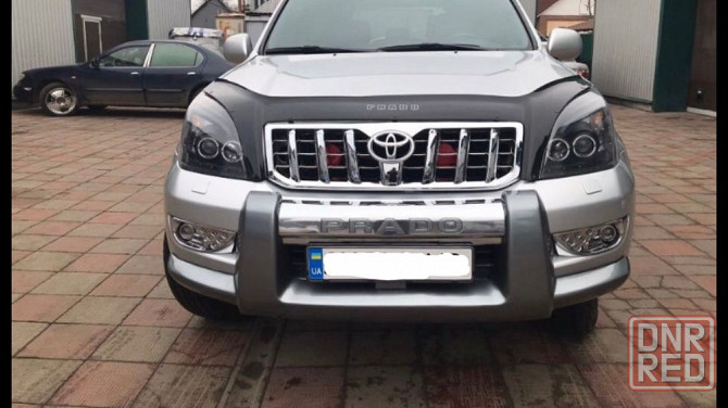 Накладка переднего бампера (губа-бампер) Toyota Land Cruiser Prado 120 Запорожье - изображение 2