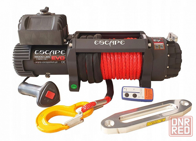 Лебёдка Escape evo 12500 ip68 стальной синтетический Запорожье - изображение 7