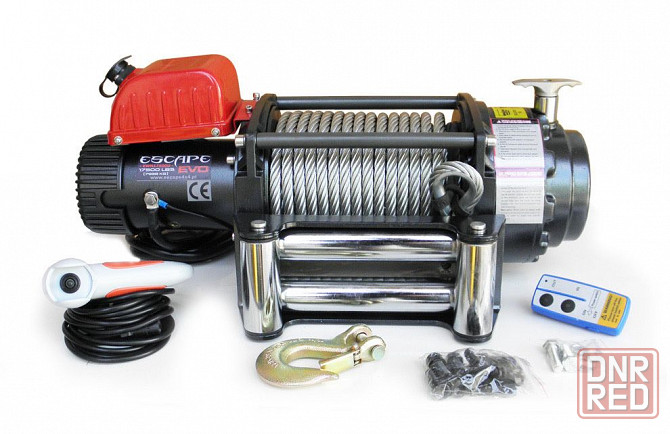 Лебёдка Escape evo 12500 ip68 стальной синтетический Запорожье - изображение 5