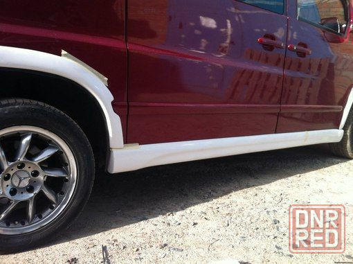 Пороги на Mercedes Vito 638 Накладки на пороги Мерседес Вито 638 Запорожье - изображение 6