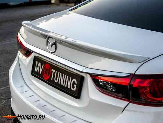 MAZDA 6 Мазда 2013+ USA EU Спойлер Бленда Накладка Лип Сабля Запорожье