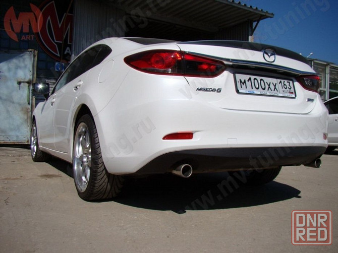 MAZDA 6 Мазда 2013+ USA EU Спойлер Бленда Накладка Лип Сабля Запорожье - изображение 3