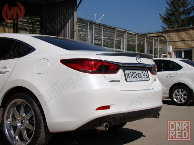 MAZDA 6 Мазда 2013+ USA EU Спойлер Бленда Накладка Лип Сабля Запорожье - изображение 4