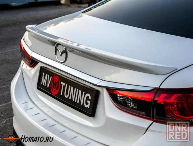 MAZDA 6 Мазда 2013+ USA EU Спойлер Бленда Накладка Лип Сабля Запорожье - изображение 1