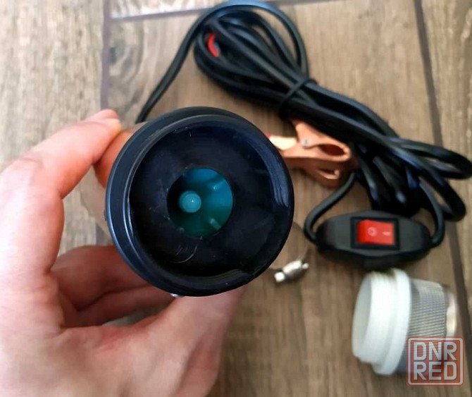 Топливный насос перекачки топлива дизеля воды масла Помпа 12-24V Шланг Запорожье - изображение 5