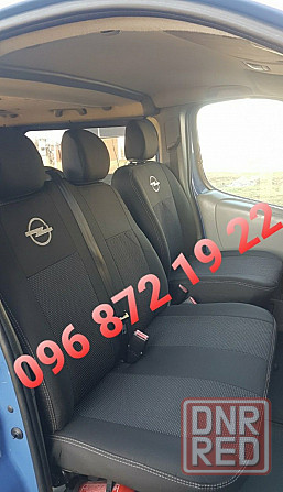 Чехлы Чохли авточехлы Opel Vivaro Renault Trafic Виваро Трафик Запорожье - изображение 8