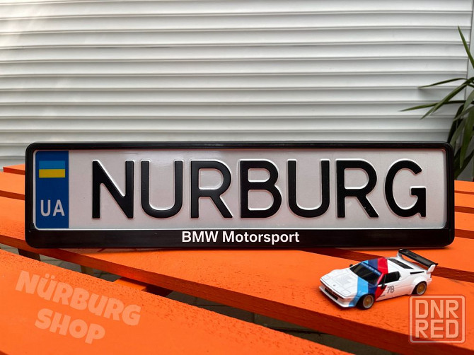 Номерная рамка под номер с логотипом эмблемой BMW M Performance Запорожье - изображение 5