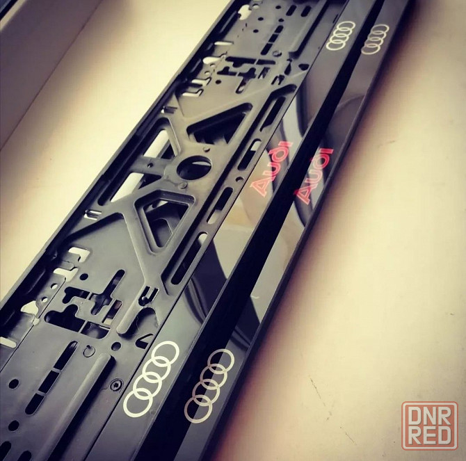 Рамки под номера Audi, номерные рамки Ауди - ЛЮБАЯ Надпись, автономера Запорожье - изображение 7
