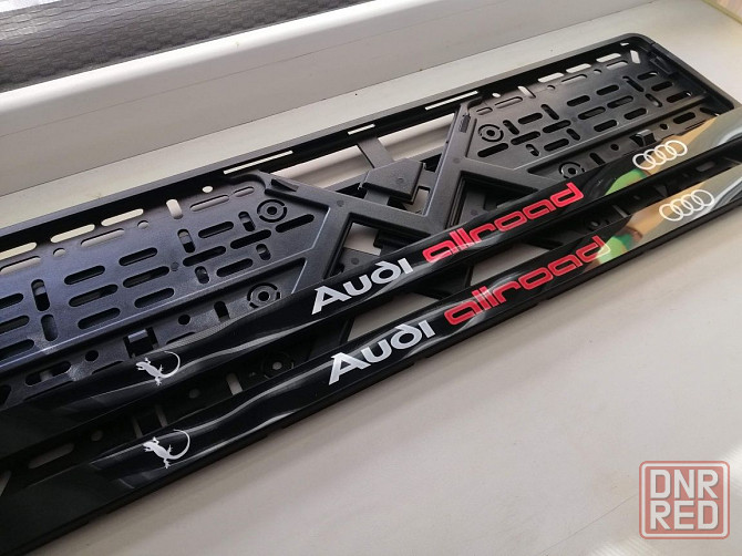 Рамки под номера Audi, номерные рамки Ауди - ЛЮБАЯ Надпись, автономера Запорожье - изображение 3