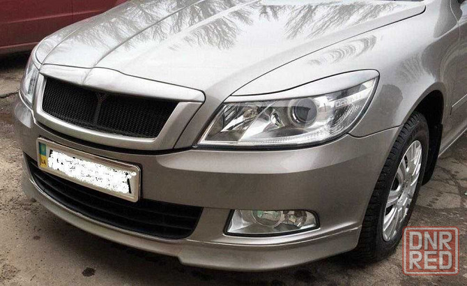 Юбка передняя на Шкода Октавия А5 юбка на бампер Skoda Octavia Тур А4 Запорожье - изображение 2