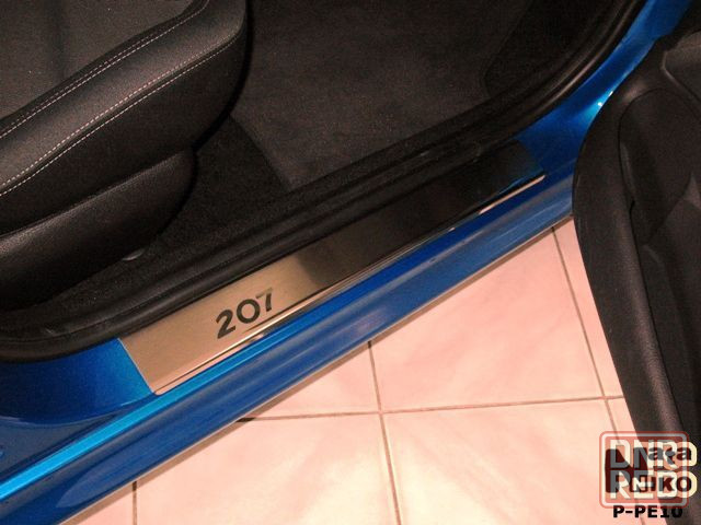 Накладки на пороги Peugeot Пежо 301 3008 207 208 307 308 407 408 508 Запорожье - изображение 8