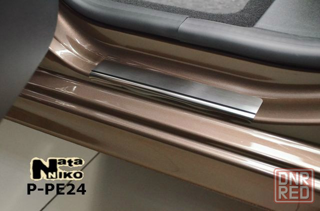 Накладки на пороги Peugeot Пежо 301 3008 207 208 307 308 407 408 508 Запорожье - изображение 3