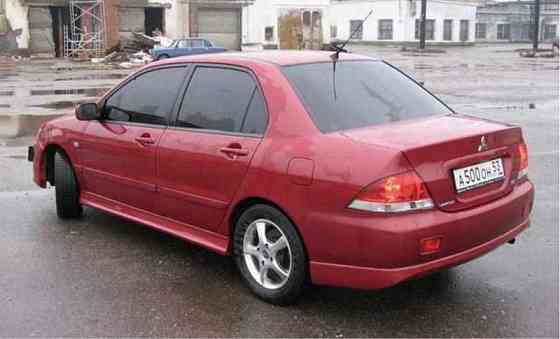 Накладка на передний бампер Mitsubishi Lancer 9 Sport V2.0 Юбка задняя Херсон