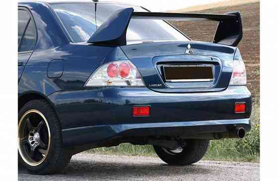 Накладка на передний бампер Mitsubishi Lancer 9 Sport V2.0 Юбка задняя Херсон