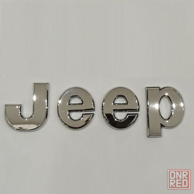 Эмблема на капот JEEP - МЕТАЛЛ! логотип надпись шильдик черный матовый Херсон - изображение 2