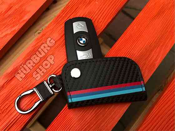 Выкидной чехол на ключ BMW M карбон Е60 Е61 Е70 Е71 Е87 Е90 Е91 Е92 Херсон
